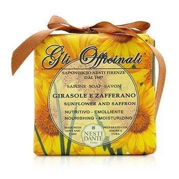 Skin Care Gli Officinali Soap - Sunflower &Zafferano - Nourishing &Moisturizing - 200g