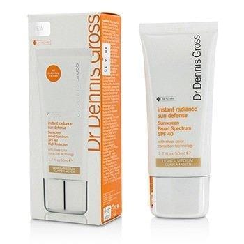 Skin Care Instant Radiance Sun Defense Sunscreen SPF 40 - Light-Medium - 50ml