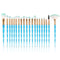 20pcs Diamond Makeup Brush Set Eye Brush Beauty Tools Fan Powder Eyeshadow Contour Beauty Cosmetic Colorful For Make Up Tool AExp