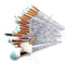 20pcs Diamond Makeup Brush Set Eye Brush Beauty Tools Fan Powder Eyeshadow Contour Beauty Cosmetic Colorful For Make Up Tool AExp