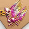 20pcs Diamond Makeup Brush Set Eye Brush Beauty Tools Fan Powder Eyeshadow Contour Beauty Cosmetic Colorful For Make Up Tool AExp