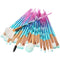 20Pcs Diamond Makeup Brushes Set Powder Foundation Blush Blending Eye shadow Lip Cosmetic Beauty Make Up Brush Pincel Maquiagem AExp