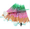 20Pcs Diamond Makeup Brushes Set Powder Foundation Blush Blending Eye shadow Lip Cosmetic Beauty Make Up Brush Pincel Maquiagem AExp