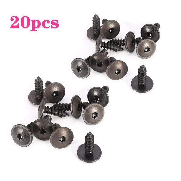 20pcs/lot Engine Cover Undertray Splashguard Wheel Arch Torx Screw Fastener Clips Universal For VW for Audi 5x16mm Clips JadeMoghul Inc. 