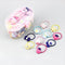 20Pcs/Lot Girls Hair Accessories Gift Box Elastic Hair Bands Flower Hair Clip Bows New Headband Hairband Cute Hairbands for Kids AExp