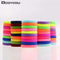 20pcs/lot Candy Fluorescence Colored Hair Holders High Quality Rubber Bands Hair Elastics Accessories Girl Women Tie Gum-Black-JadeMoghul Inc.