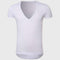 21 Colors Deep V Neck T-Shirt Men Fashion Compression Short Sleeve T Shirt Male Muscle Fitness Tight Summer Top Tees-Black-XS-JadeMoghul Inc.