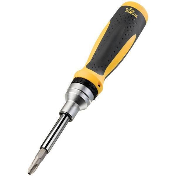 21-in-1 Twist-A-Nut(TM) Ratcheting Screwdriver-Hand Tools & Accessories-JadeMoghul Inc.
