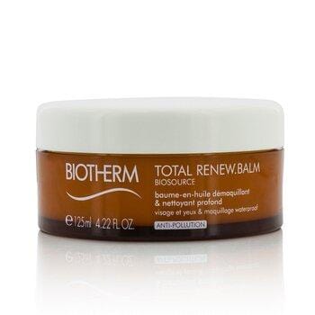 Best Facial Cleanser Biosource Total Renew Balm Balm-To-Oil Deep Cleanser - For Face &Eyes &Waterproof Make-Up - 125ml