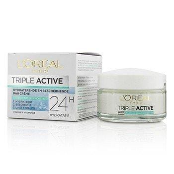 Skin Care Triple Active Multi-Protective Day Cream 24H Hydration - For Normal/ Combination Skin - 50ml