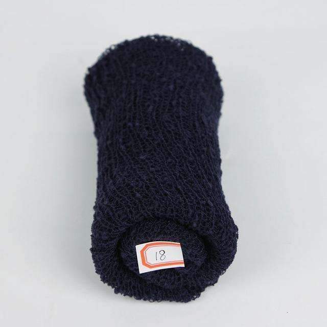 22 Color Baby Photography Props Blanket Rayon Wraps Stretch Knit Wrap Newborn Photo Wraps Hammock Swaddling Padding Nubble Wrap-18-JadeMoghul Inc.
