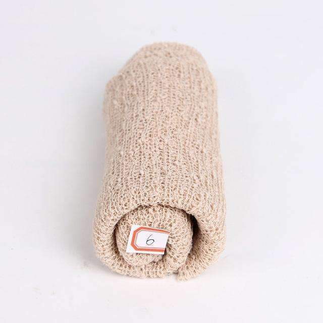 22 Color Baby Photography Props Blanket Rayon Wraps Stretch Knit Wrap Newborn Photo Wraps Hammock Swaddling Padding Nubble Wrap-6-JadeMoghul Inc.