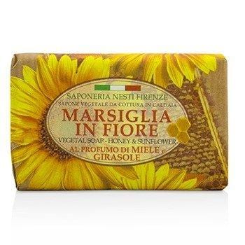 Skin Care Marsiglia In Fiore Vegetal Soap - Honey &Sunflower - 125g