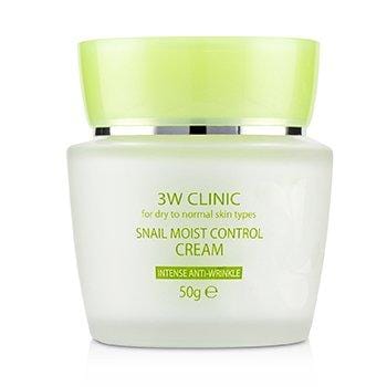 Skin Care Snail Moist Control Cream (Intensive Anti-Wrinkle) - For Dry to Normal Skin Types - 50g