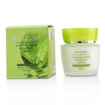 Skin Care Aloe Full Water Activating Cream - For Dry to Normal Skin Types - 50g