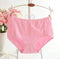 #224 Plus Size LeafMeiry Underwear Women Cotton Briefs Everyday Women Panties With Sexy Lace