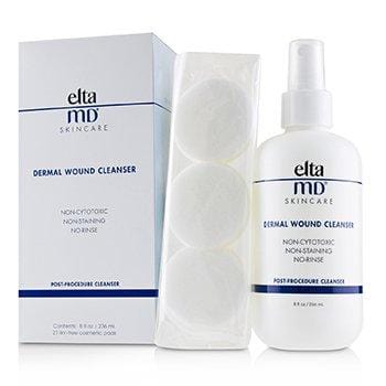 Skin Care Dermal Wound Cleanser (with 21 Lint-Free Cosmetic Pads) - 236ml