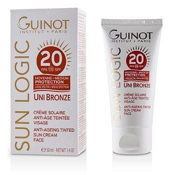 Skin Care Sun Logic Uni Bronze Anti-Ageing Tinted Sun Cream For Face SPF 20 - 50ml
