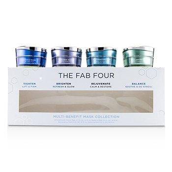 Skin Care The Fab Four Multi-Benefit Mask Collection: Miracle Mask + Radiance Mask + Rejuvenating Mask + Balancing Mask - 4pcs