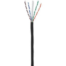 23-4 Pair CAT-6 Cable, 1,000ft (Black)-Cables, Connectors & Accessories-JadeMoghul Inc.