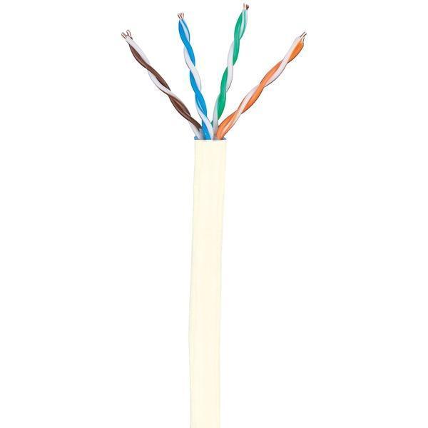23-4 Pair CAT-6 Cable, 1,000ft (White)-Cables, Connectors & Accessories-JadeMoghul Inc.
