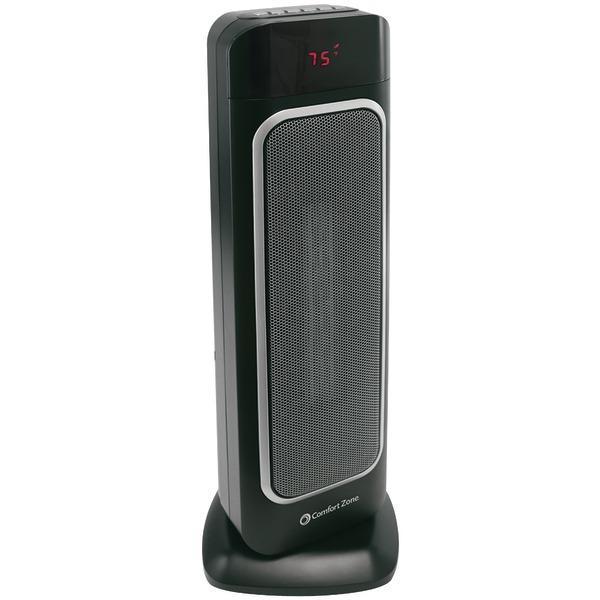 23" Ceramic Tower Heater with Remote-Home Appliance-JadeMoghul Inc.