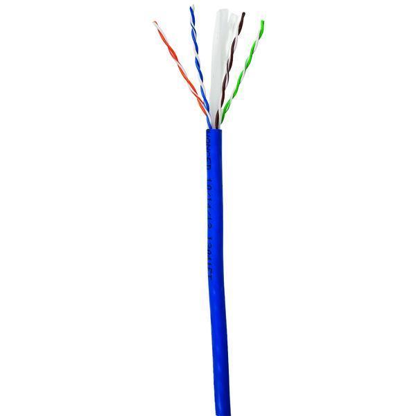 23-Gauge CAT-6 Bulk Cable, 1,000ft (Blue)-Cables, Connectors & Accessories-JadeMoghul Inc.