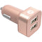 2.4-Amp Dual USB Car Charger (Rose Gold)-Car Chargers-JadeMoghul Inc.