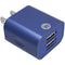 2.4-Amp Dual USB Wall Charger (Blue)-Wall Chargers-JadeMoghul Inc.