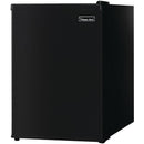 2.4 Cubic-ft Refrigerator (Black)-Refrigerators, Freezers & Keg Coolers-JadeMoghul Inc.