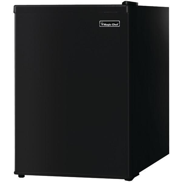 2.4 Cubic-ft Refrigerator (Black)-Refrigerators, Freezers & Keg Coolers-JadeMoghul Inc.