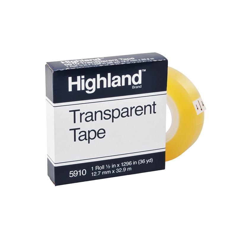 (24 Ea) Tape Highland Transparent-Supplies-JadeMoghul Inc.