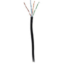 24-Gauge CAT-5 Cable, 1,000ft (Black)-Cables, Connectors & Accessories-JadeMoghul Inc.