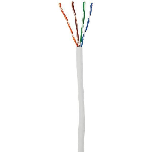 24-Gauge CAT-5 Cable, 1,000ft (White)-Cables, Connectors & Accessories-JadeMoghul Inc.