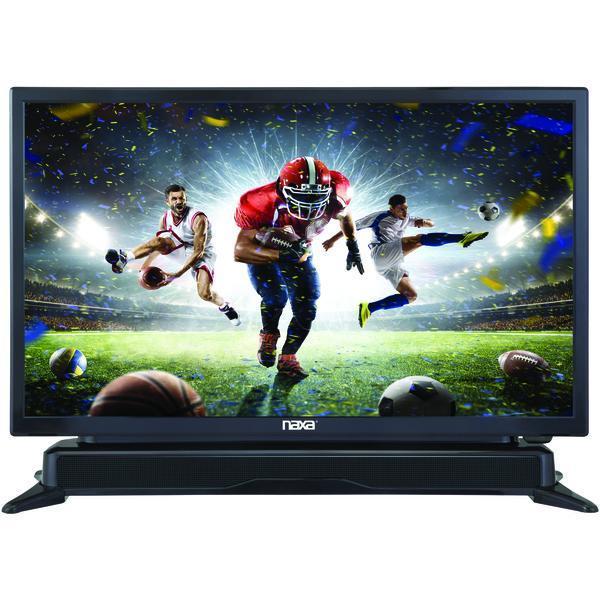 24" LED TV with DVD Player & Built-in Soundbar-Televisions-JadeMoghul Inc.