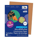 (25 PK) CONSTRUCTION PAPER BROWN-Arts & Crafts-JadeMoghul Inc.