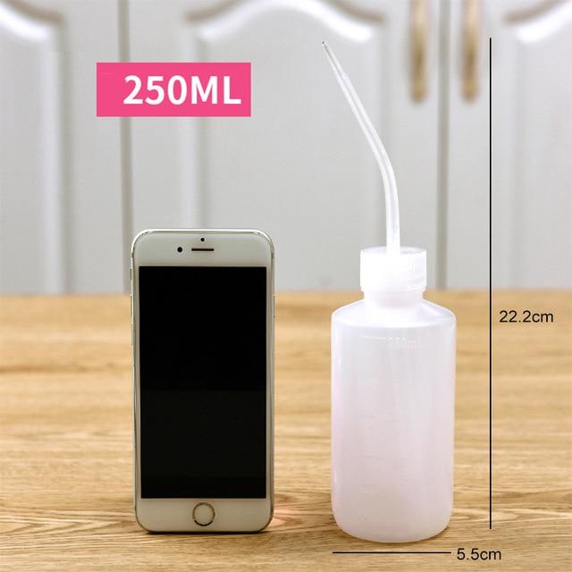 250/500ML Squeeze Bottle Succulent Potted plant Watering pot Portable Plastic Sauce Liquid Dispenser Non-Spray Watering Tools AExp