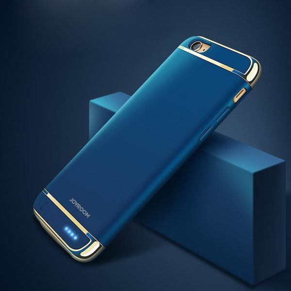 2500/3500mAh Portable PowerBank Battery Case For iPhone 6 6S 7 8 External Battery Charger Case For iPhone 6 6S Plus 7 8 Plus-Black for i6 i6S-United States-JadeMoghul Inc.