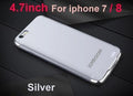 2500/3500mAh Portable PowerBank Battery Case For iPhone 6 6S 7 8 External Battery Charger Case For iPhone 6 6S Plus 7 8 Plus-Silver for i7 i8-United States-JadeMoghul Inc.