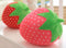 25cm birthday gift strawberry plush pillow, lovely strawberry fruit pillow cushion doll-red color-JadeMoghul Inc.