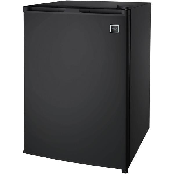 2.6 Cubic-ft Single Door Refrigerator (Black)-Refrigerators, Freezers & Keg Coolers-JadeMoghul Inc.