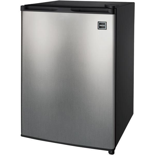 2.6 Cubic-ft Single Door Refrigerator (Stainless Steel)-Refrigerators, Freezers & Keg Coolers-JadeMoghul Inc.