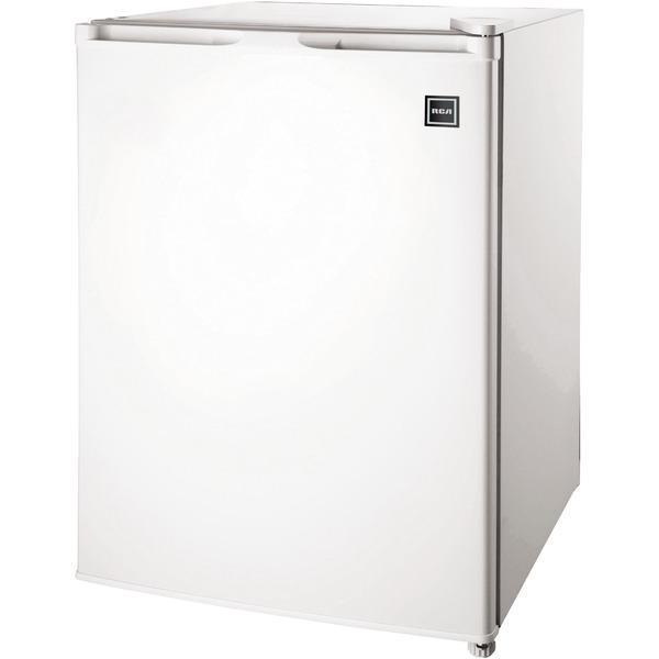2.6 Cubic-ft Single Door Refrigerator (White)-Refrigerators, Freezers & Keg Coolers-JadeMoghul Inc.