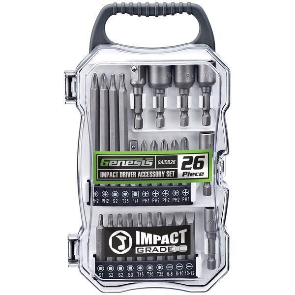 26-Piece Impact Driver Accessory Set-Power Tools & Accessories-JadeMoghul Inc.