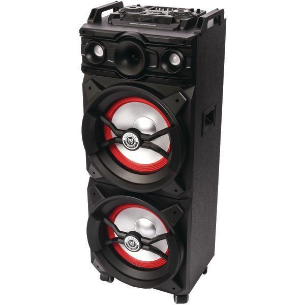 2,600-Watt Bluetooth(R) Portable Audio Entertainment System-PA Systems, Hailers & Megaphones-JadeMoghul Inc.