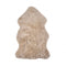 Cow Skin Rug - 24" x 36" x 1.5" Taupe Single Sheepskin - Area Rug