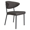 Dining Room Chairs - 22" X 23.2" X 31.9" Black Poly Dining Chair