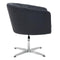 Beach Lounge Chair - 32.1" X 26" X 31.5" Black Cashmere Occasional Chair