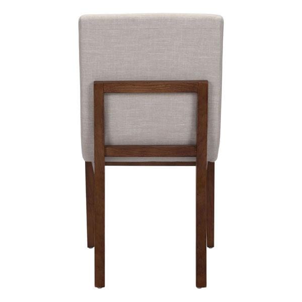 Dining Room Chairs - 19.7" X 25.6" X 36.2" Beige Linen Dining Chair