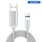 2m Magnetic Charging Mobile Phone Cable USB Type C Flow Luminous Lighting Data Wire for Samsung Huawei xiaomi LED Micro Kable AExp